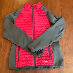 L.L. Bean Downtek Hybrid Ultralight Puffer Jacket Down Coat Women's Sz S
